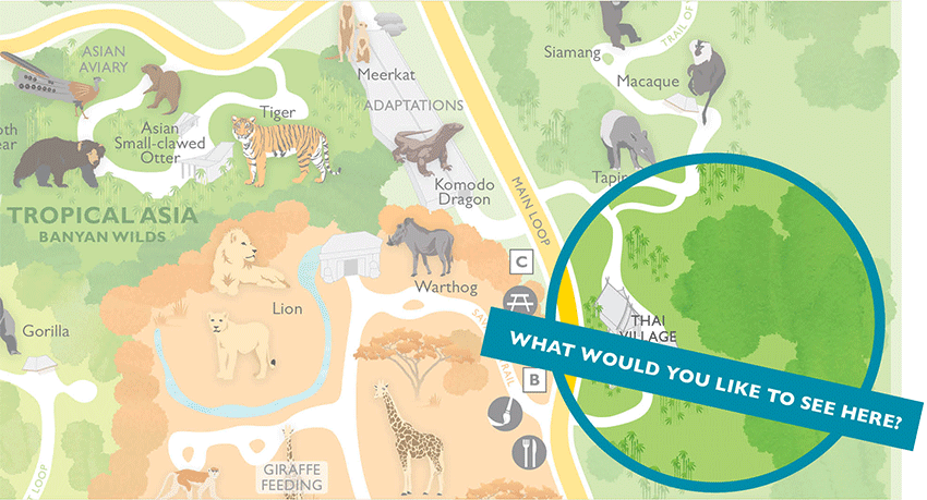 woodland zoo seattle map